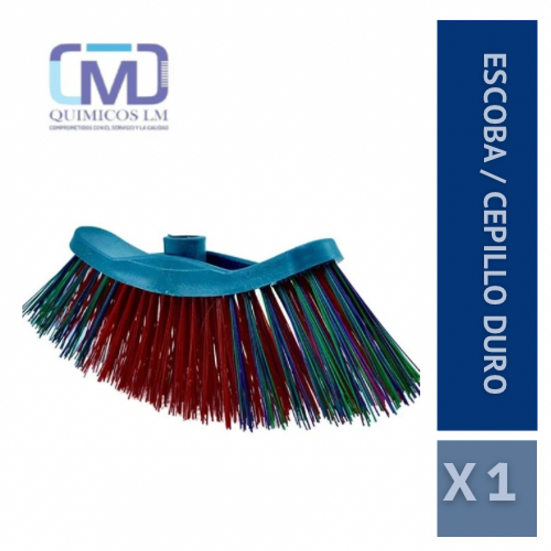 ESCOBA CEPILLO CERDAS DURAS