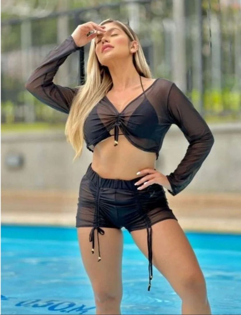 SALIDA NEGRA Y BLANCA TALLA (XS S M)