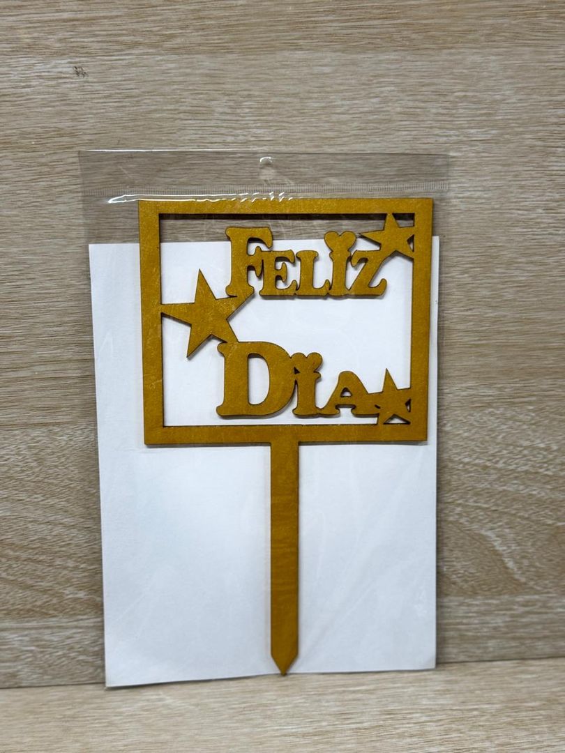 000 TOPPER GRANDE "FELIZ DÌA"