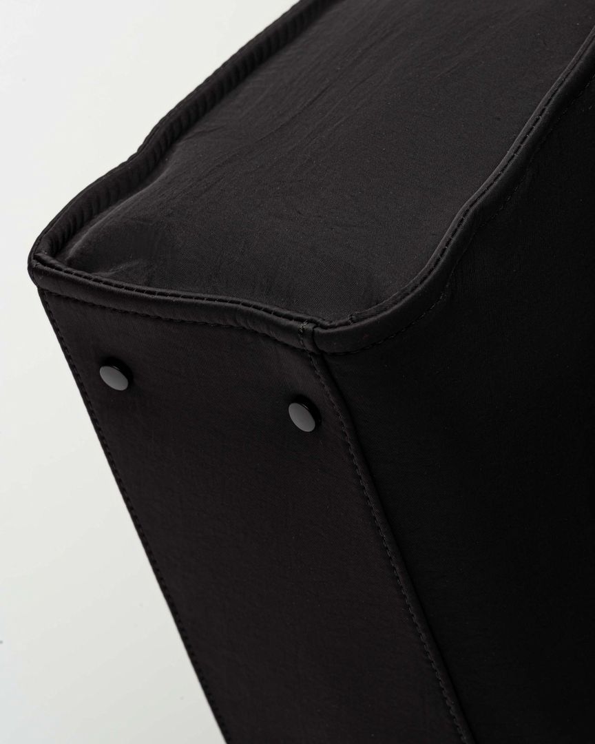 Bolso De Mano Elena En Nylon NEGRO