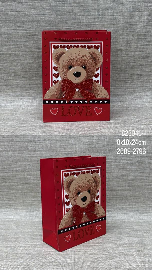BOLSA DE REGALO SURTIDA 8X18X24 CM