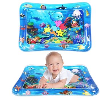 TAPETE DE AGUA PARA BEBES INFLABLE DIDACTICO  - imagen 1