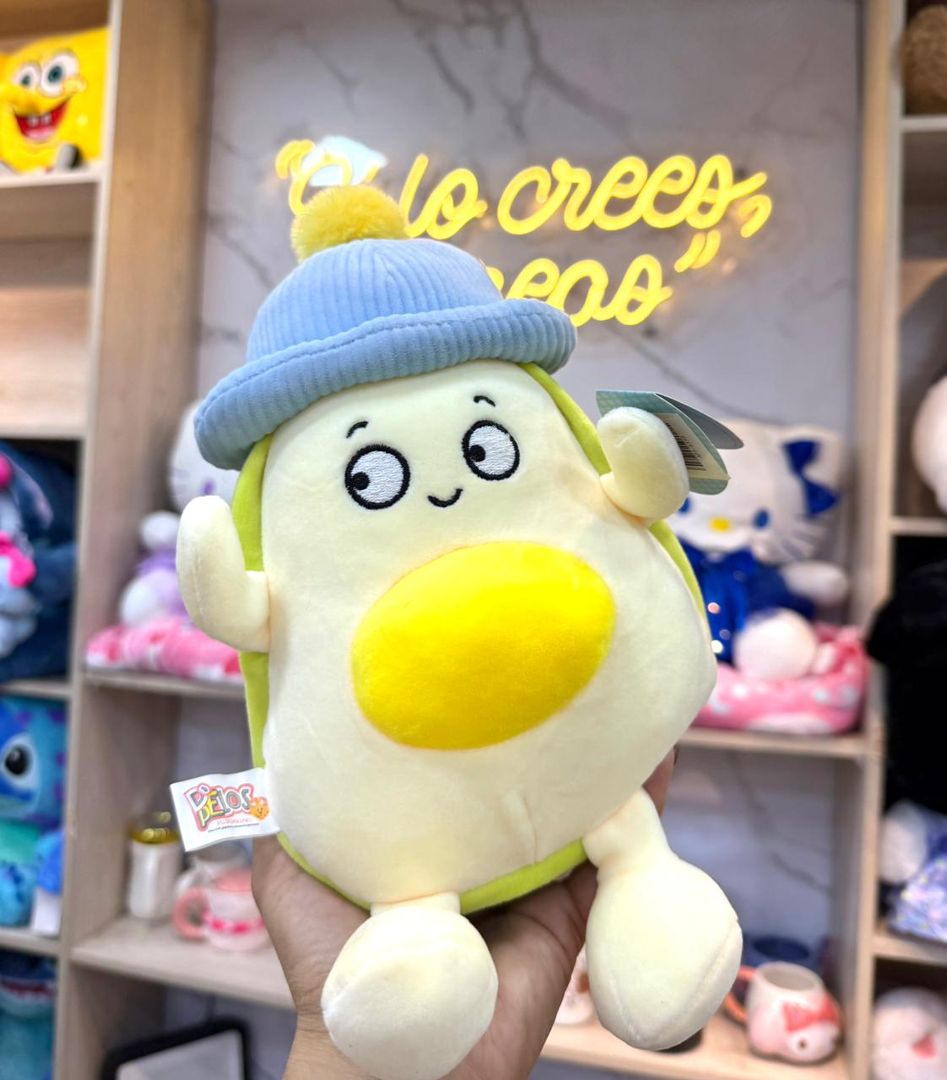 * PELUCHE AGUACATE SOMBRERO 25cm*