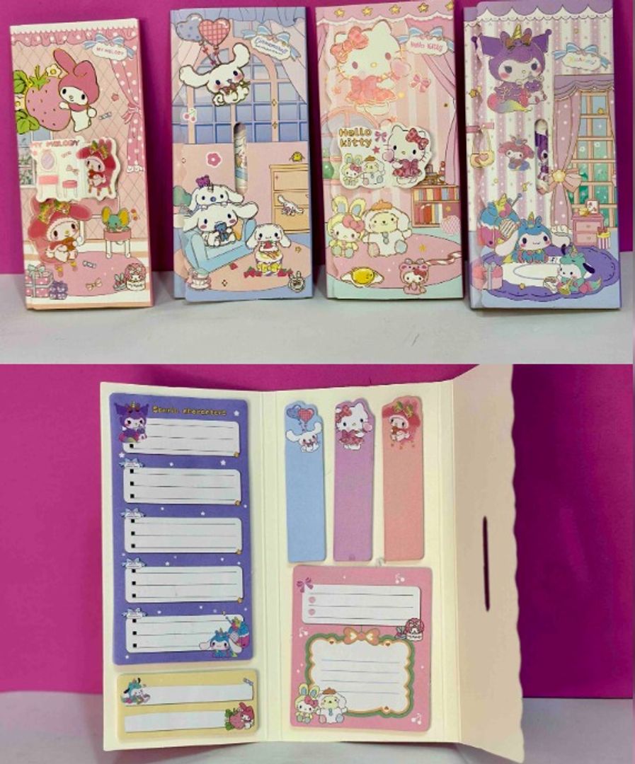 NOTAS ADHESIVAS TIPO LIBRO 