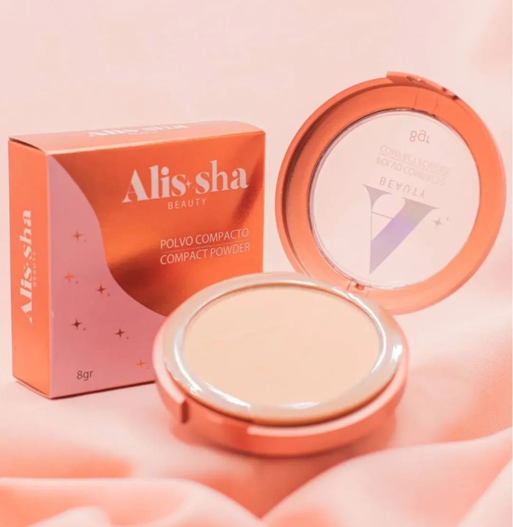 911- POLVOS COMPACTOS ALTA COBERTURA ALISSHA 