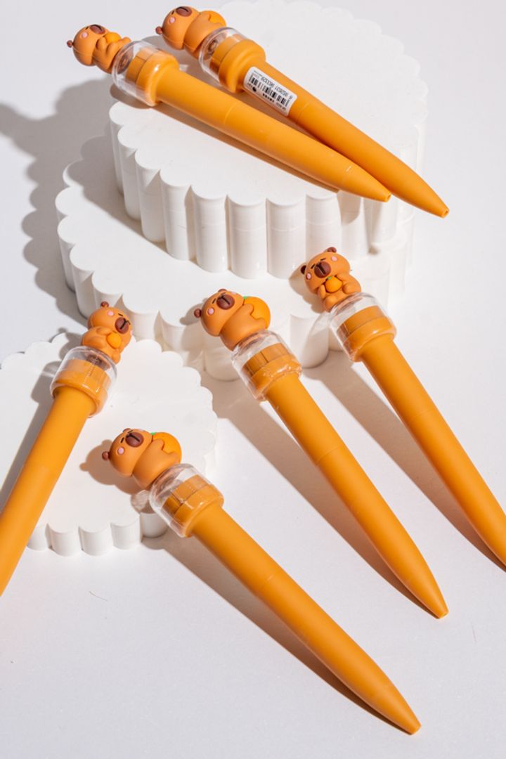 LAPICERO CON SELLO CAPYBARA