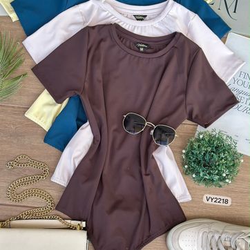 BODY MANGA CORTA CUELLO REDONDO VY2218 - imagen 1