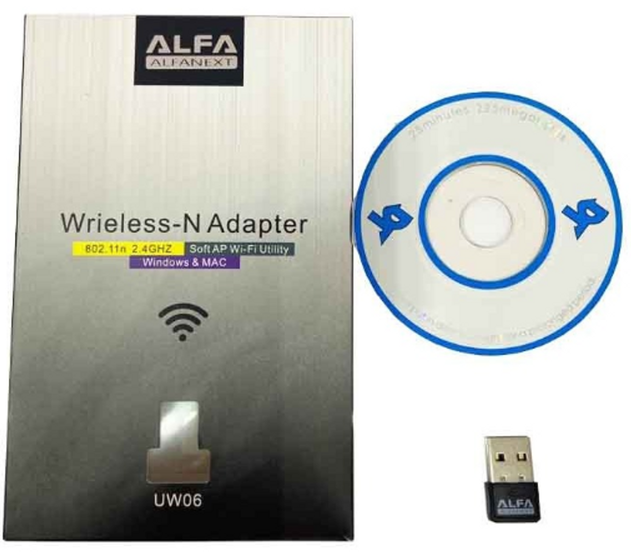 ADAPTADOR USB WIFI 150Mbps 