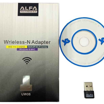 Imagen del producto ADAPTADOR USB WIFI 150Mbps 
