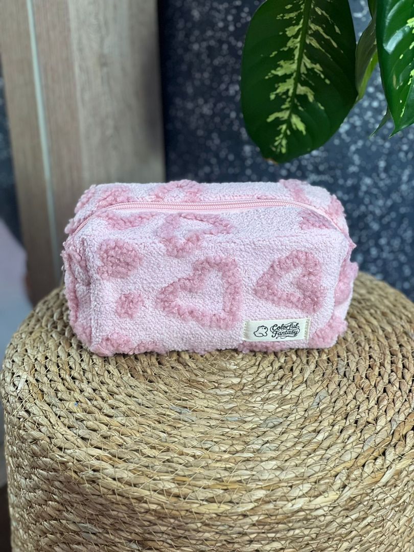 Cosmetiquera corazón 