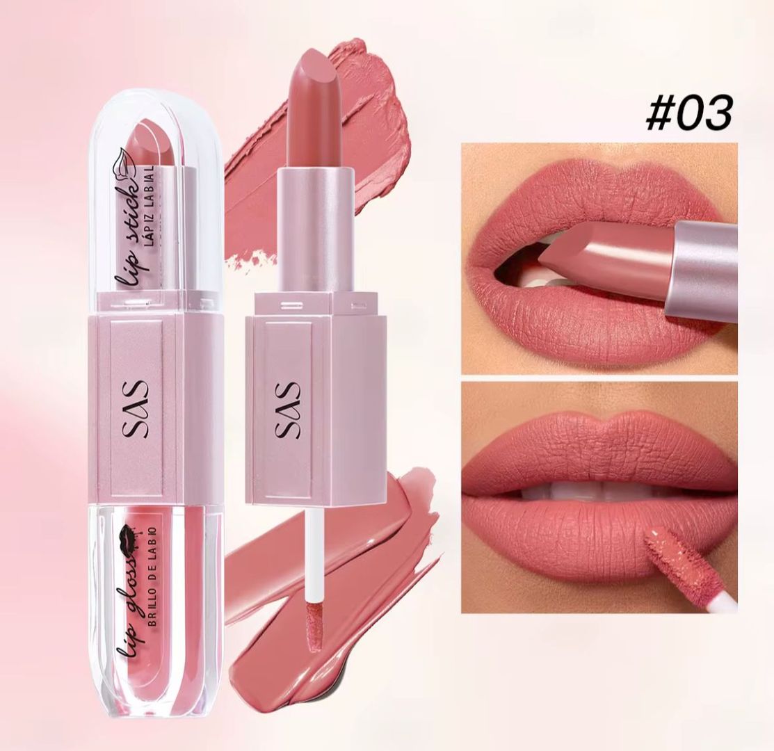 LAPIZ LABIAL CON LIP GLOSS SAS SAC099A 