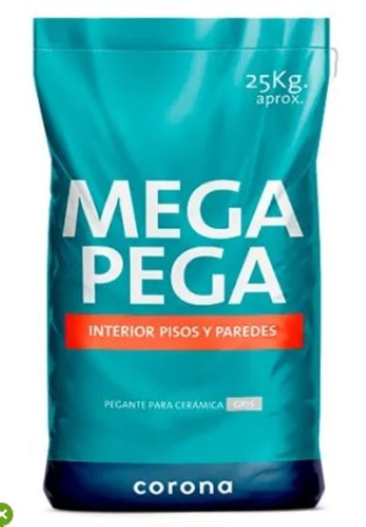 PEGA COR CORONA GRIS X 25 KLS