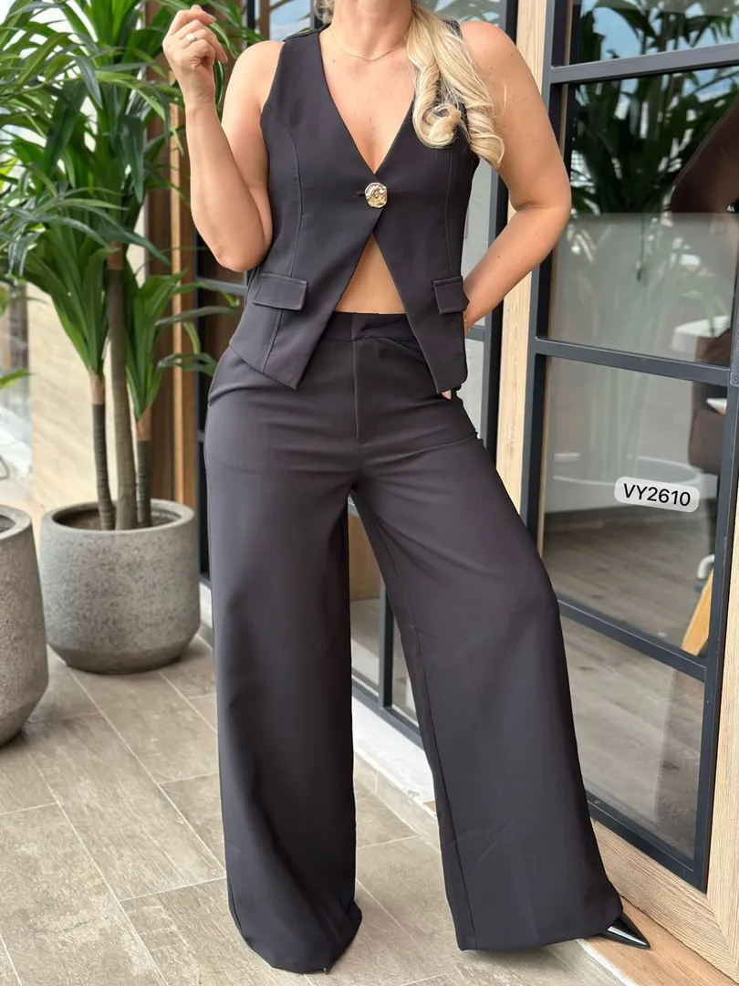 SET CHALECO Y PANTALON ALKALA VY2610
