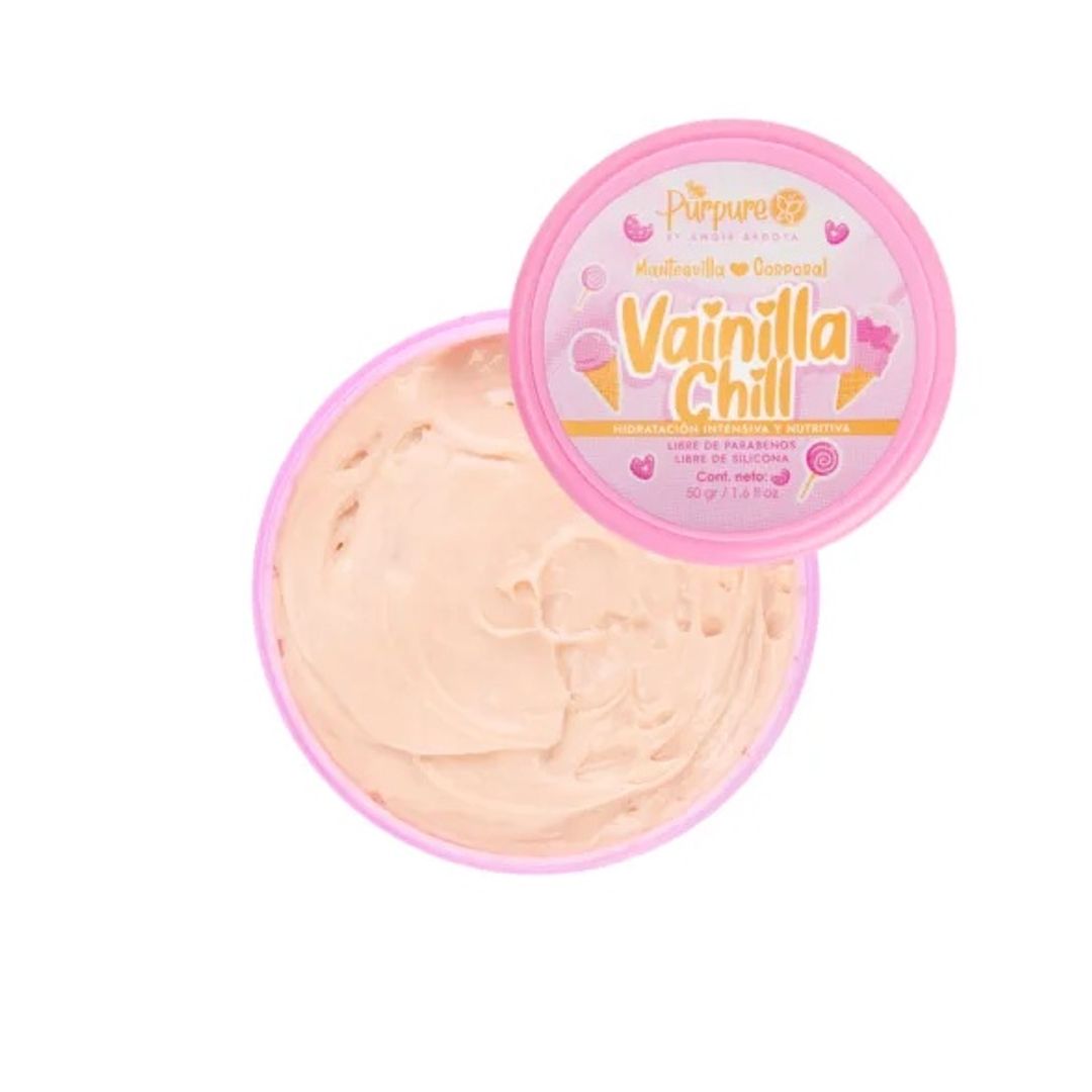MINI MANTEQUILLA CORPORAL VAINILLA CHILL 50g PURPURE