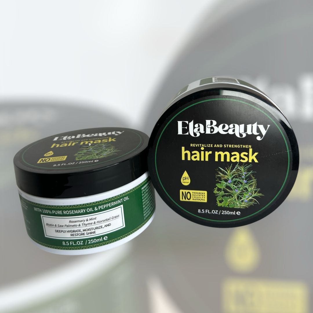Mascarilla Capilar Romero y Menta Ela Beauty 