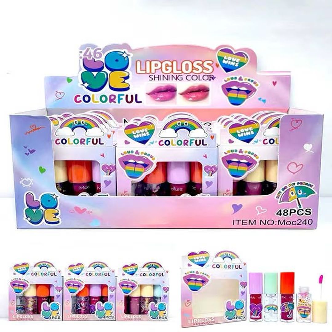 SET DE LABIALES Y GLOSS MOCALLURE 