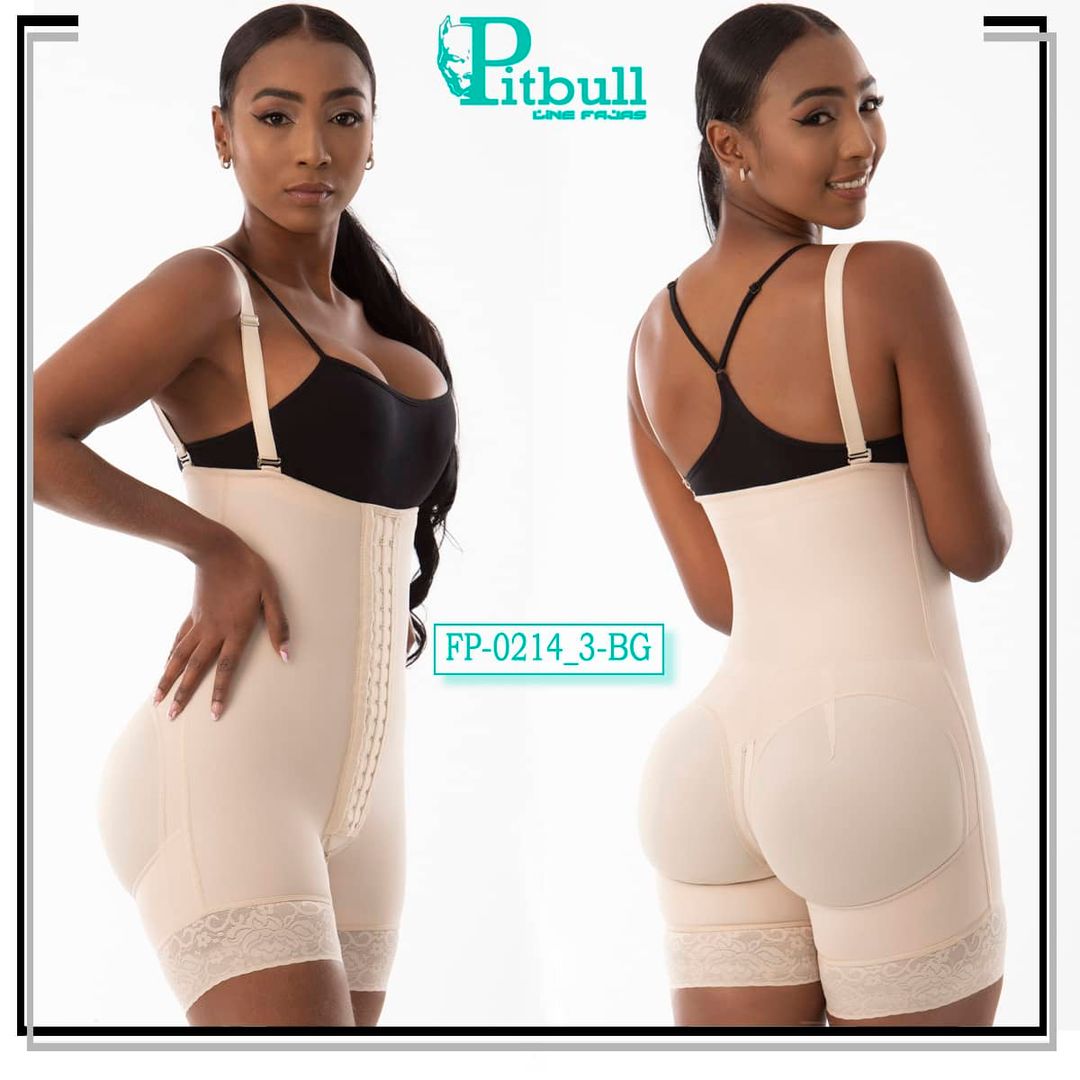Faja Short con Triple Abrochadura y Cierre Perinial - FP0214