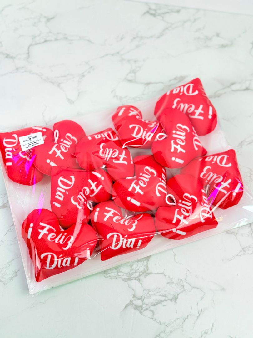 PAQUETE CORAZONES X12 