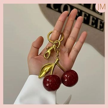 Lindo LLavero Tendencia Cerezas Rojas  - imagen 1