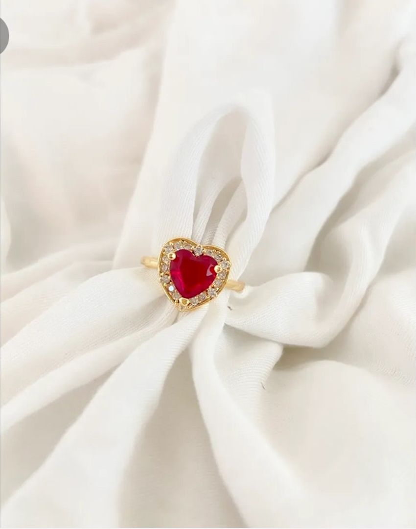 ANILLO PIEDRA ROJO 