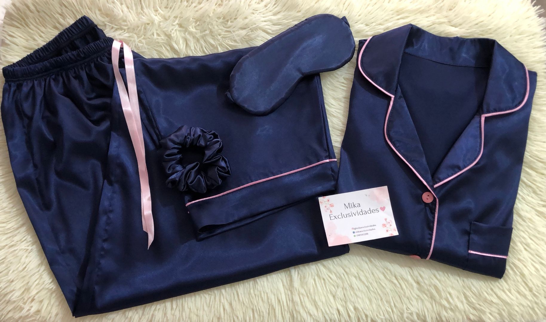 Set Azul Marino 