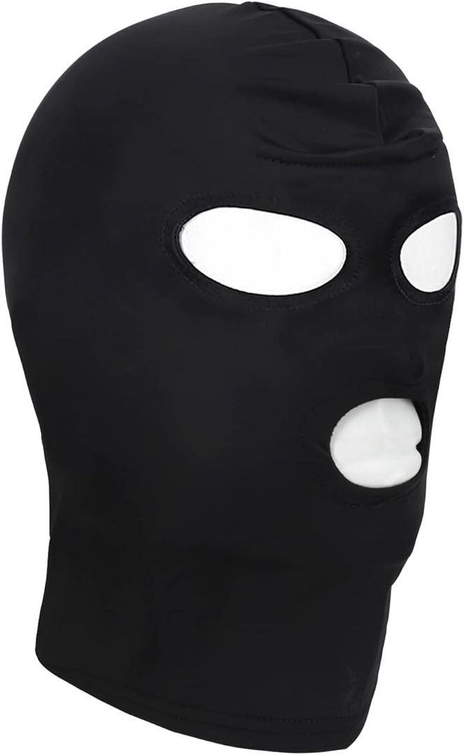 CAPUCHA CON OJOS Y BOCA ABIERTOS 