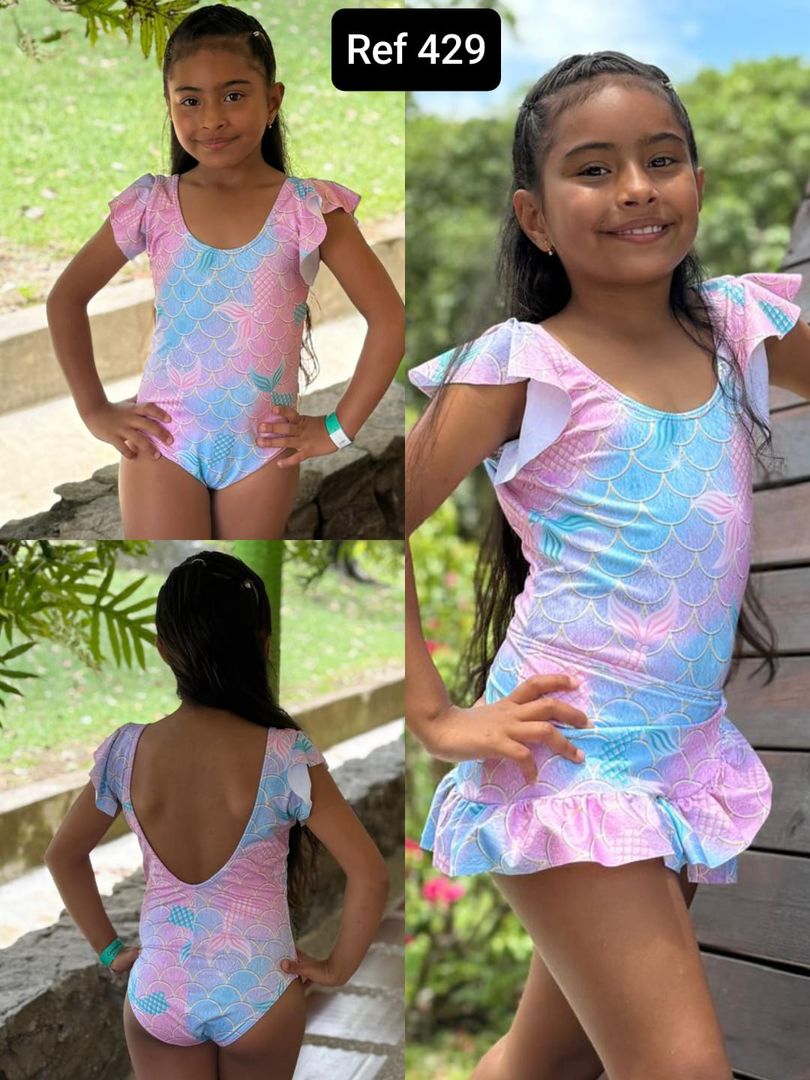 VESTIDO DE BAÑO KIDS 