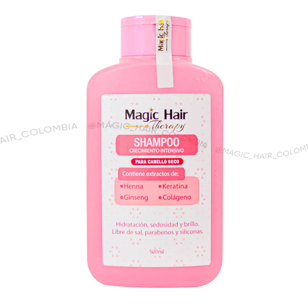 Shampoo crecimiento para cabello seco Magic Hair