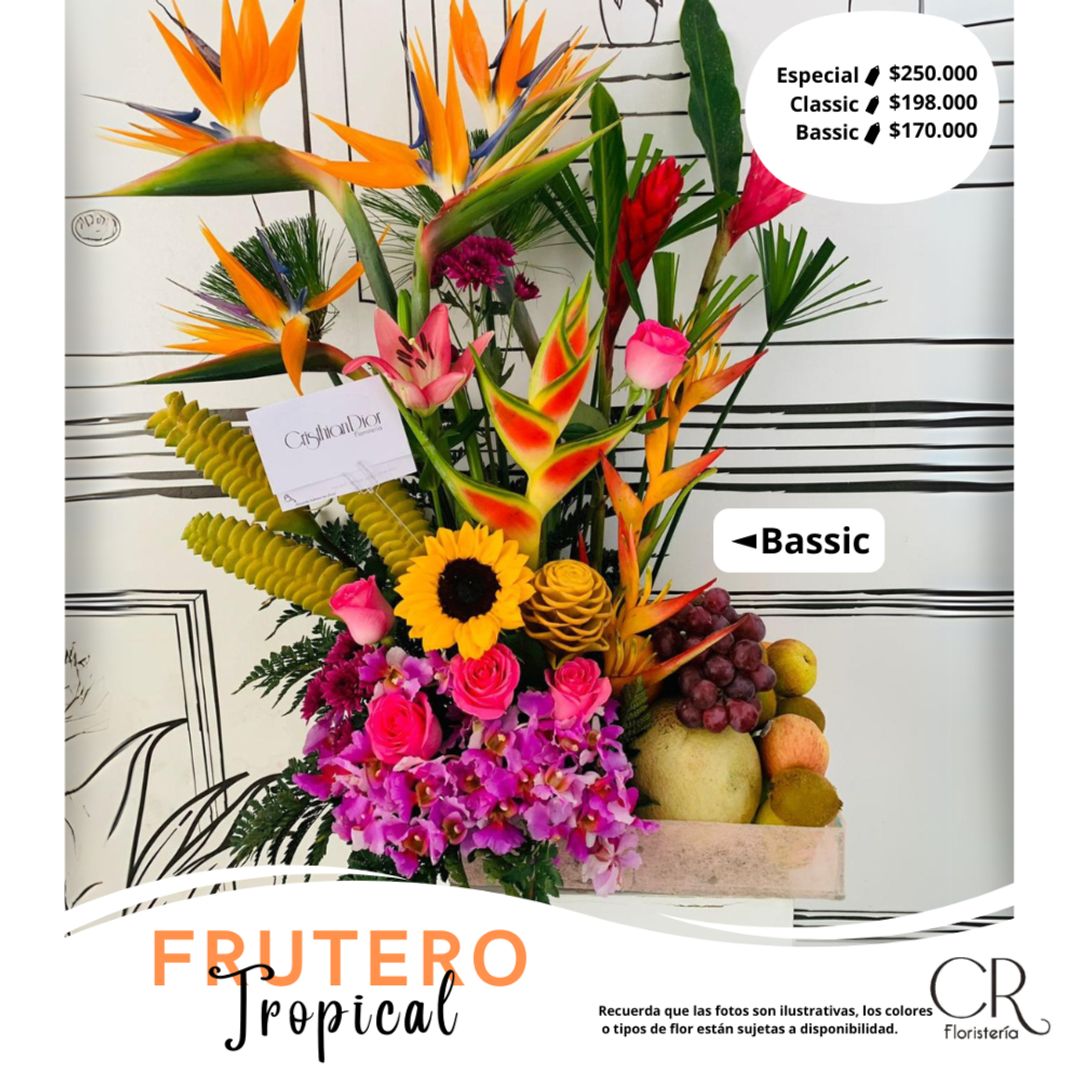 Arreglo Frutal Tropical