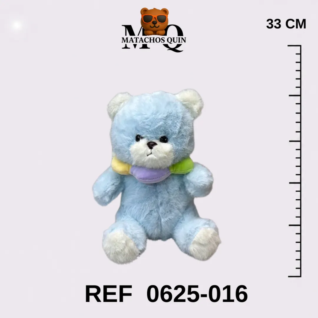 OSO SURTIDO CON COLLAR EN FORMA DE FLOR