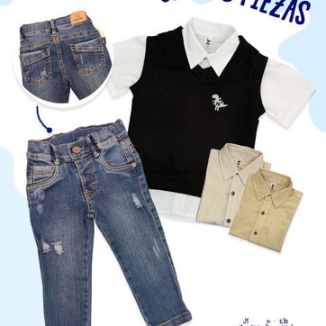 Conjunto tres piezas  - imagen 1
