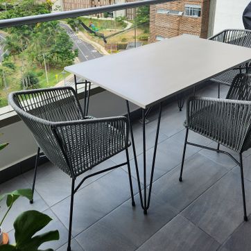 SILLA CÚBICA CON COJÍN - imagen 3