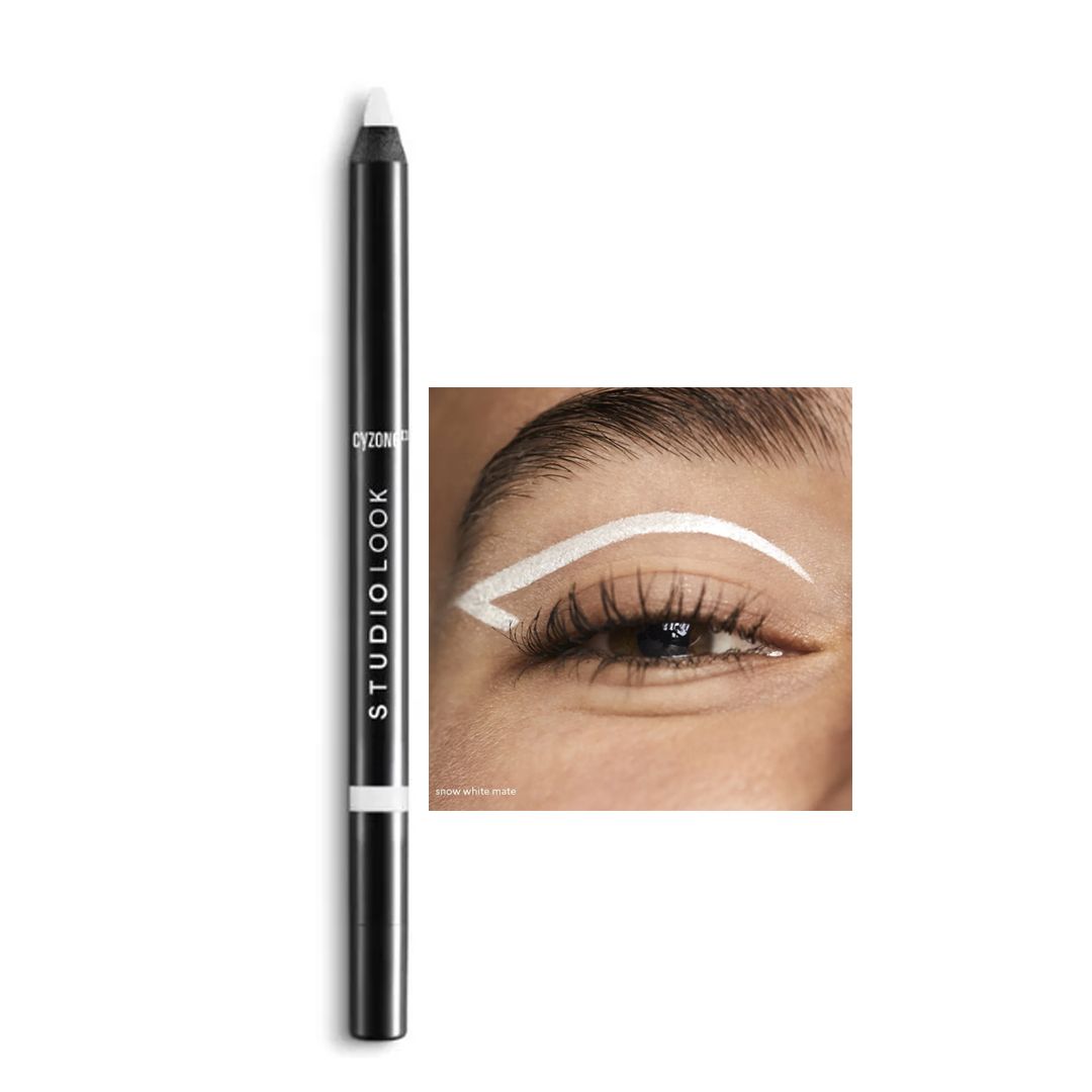 LÁPIZ DELINEADOR DE OJOS EN GEL STUDIO LOOK SNOW WHITE