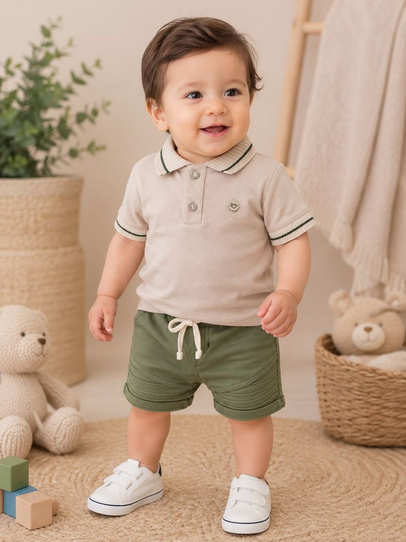 Conjunto bermuda bebito