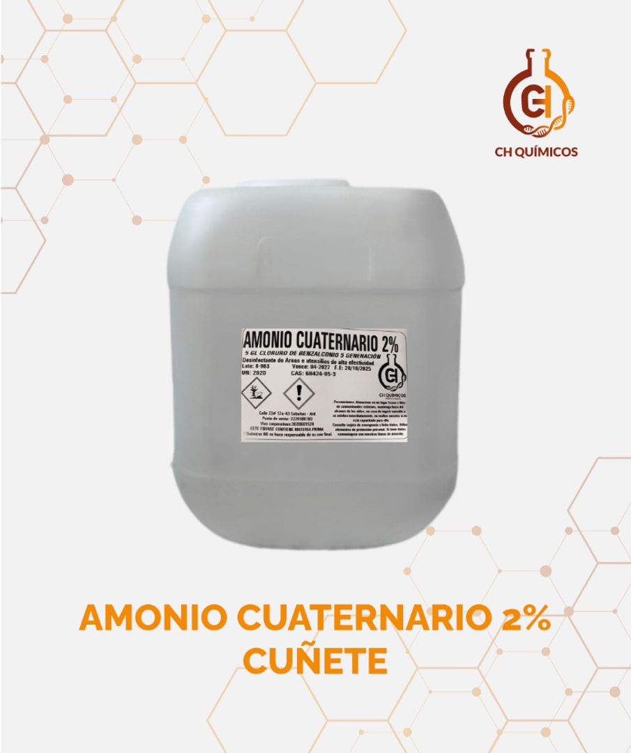 AMONIO CUATERNARIO 2% - CUÑETE