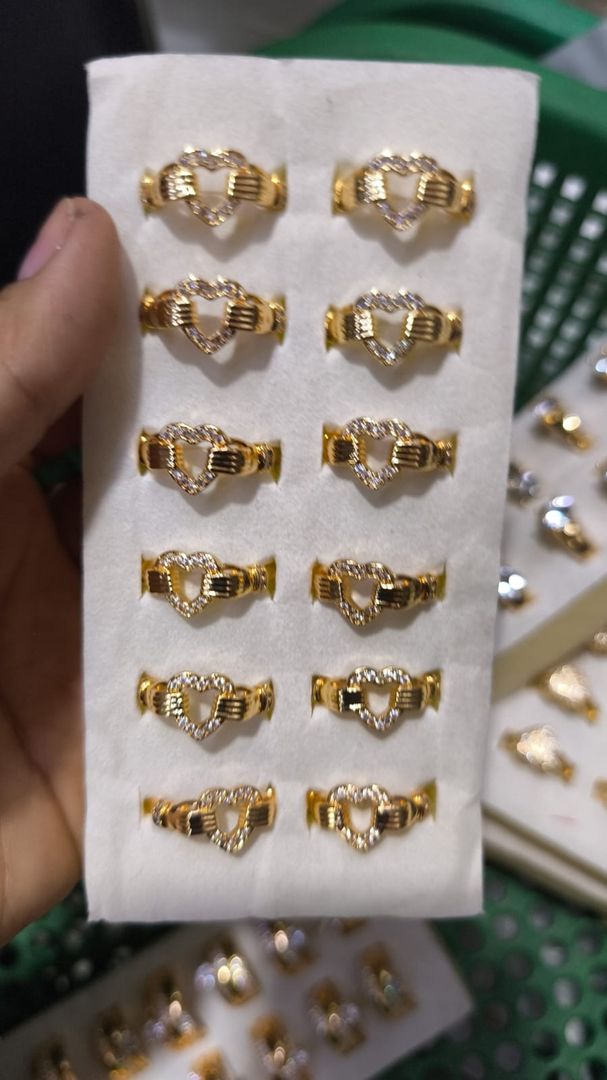 Anillos en covergold 