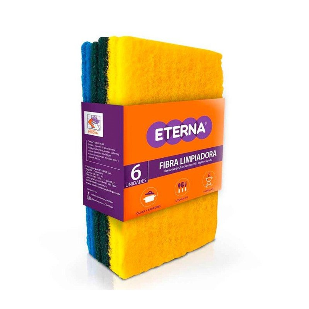 FIBRA ABRASIVA COLORES ETERNA*6