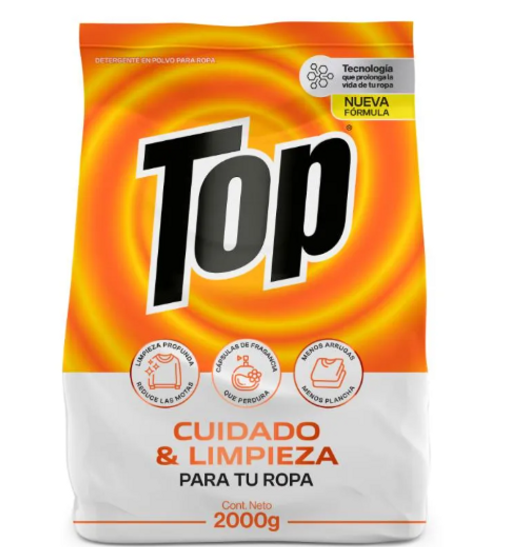 DETERGENTE TOP CUIDADO LIMPIEZA*2KG