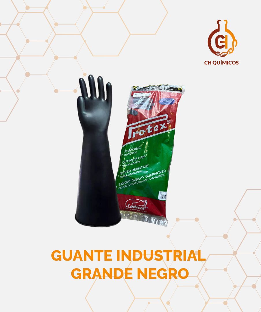 GUANTE INDUSTRIAL GRANDE NEGRO