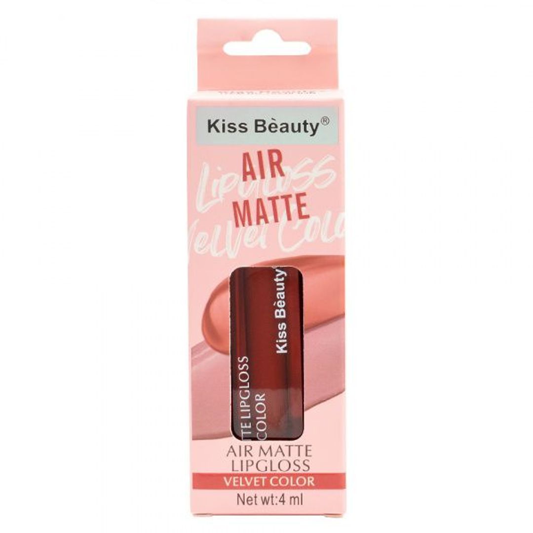 LIP GLOSS MATTE KISS BEAUTY 