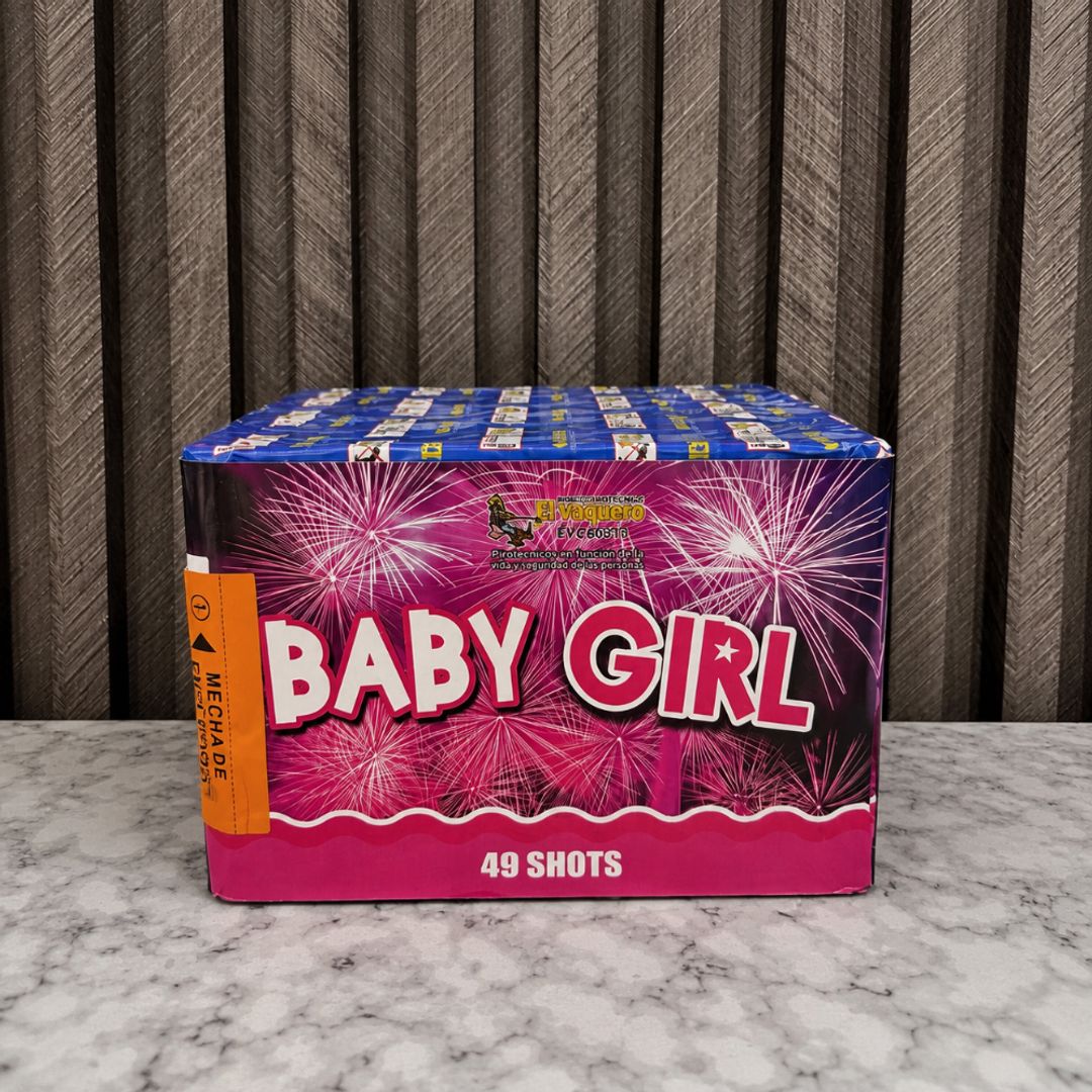 TORTA BABY BOY BABY GIRL 49 TIROS EN RÁFAGA 