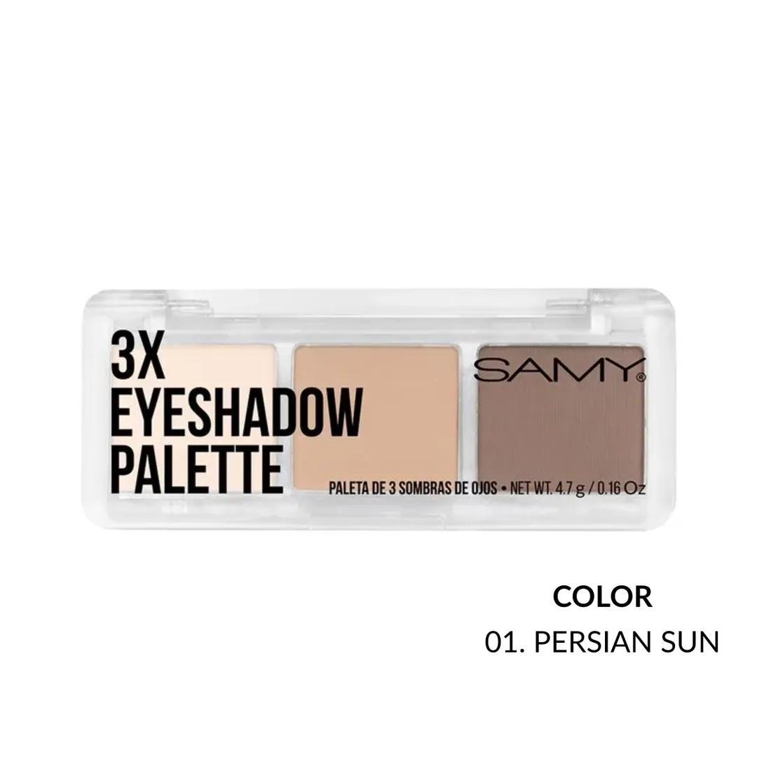 PALETA DE SOMBRAS X 3 SAMY