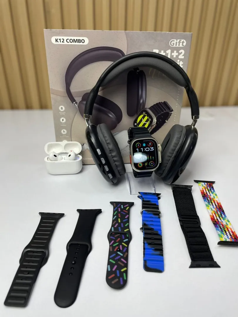 Combo reloj y 2 audifonos