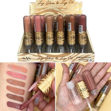 Imagen del producto LABIAL MATTE + LIP GLOSS   SAC039B