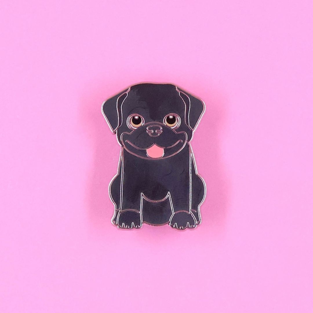 PIN PUG NEGRO