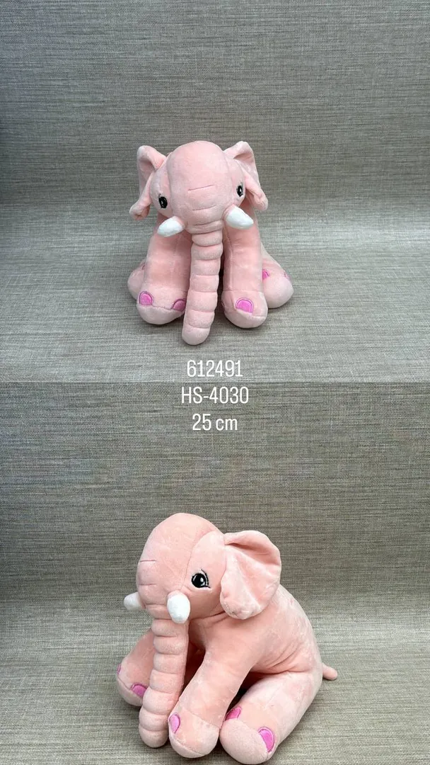 ELEFANTE ROSA 25 CM