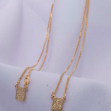 Imagen del producto ESCAPULARIO TEJIDO VENECIA SAGRADO CORAZON  1.5MM. 60CM 715004