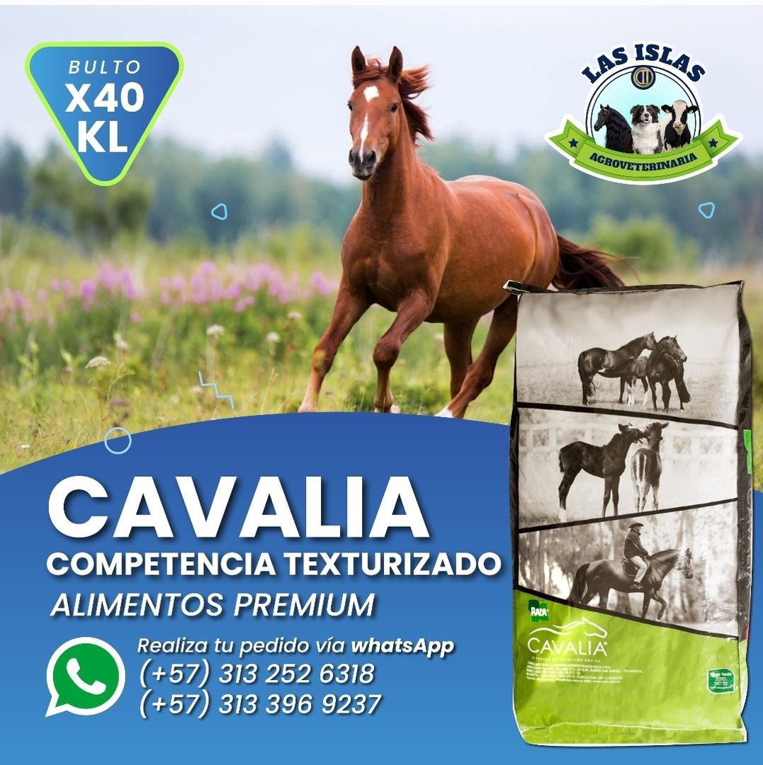 CAVALIA COMPETENCIA TEXTURIZADO x 40 Kilos