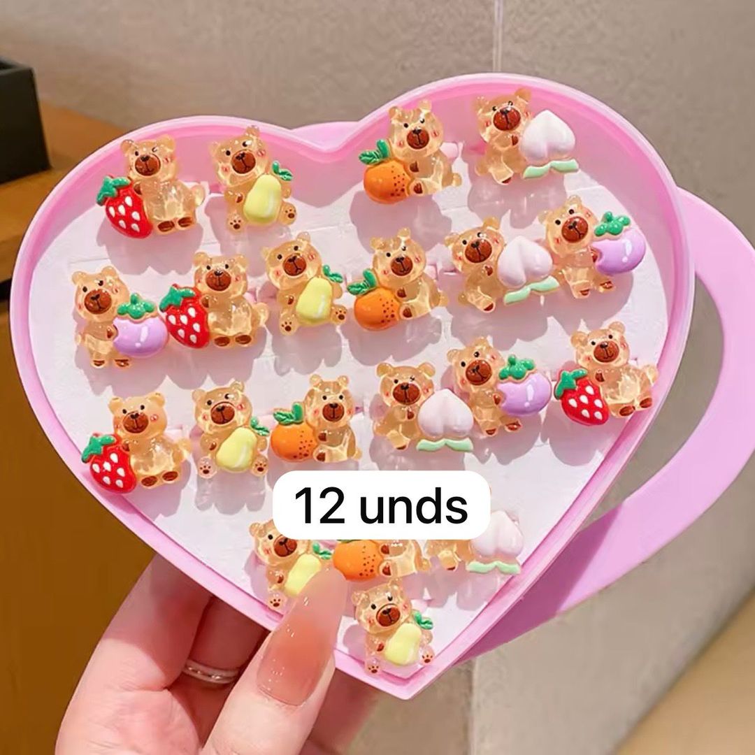 anillos capibara x 12