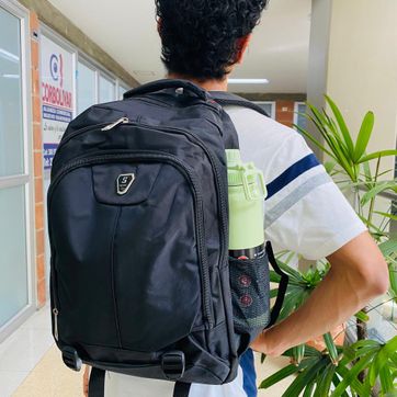 Imagen del producto Morral negro escolar